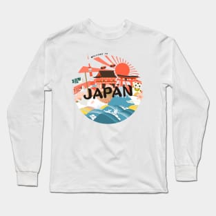 Welcome To Japan Long Sleeve T-Shirt